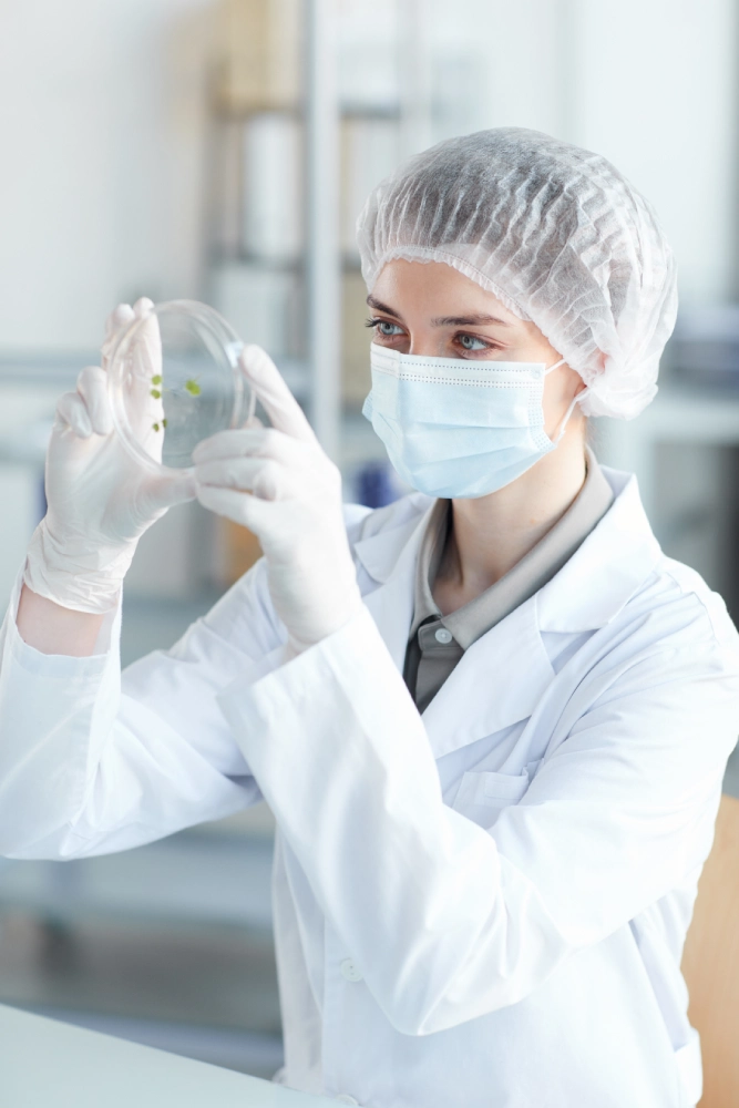 female scientist